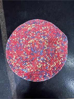 The Pioneer Woman Braided Table Placemats / Chair Pads – 15” Round (Set of 4)